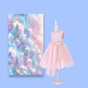 Embellished Pink Lace Tulle Girl Dress18-24 months NWT